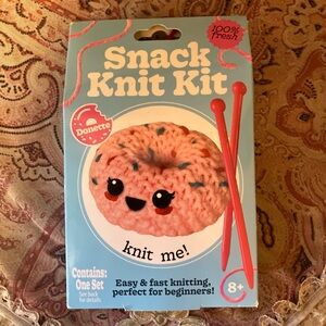 Snack Knit Kit - Pink Kids' Learning Toy